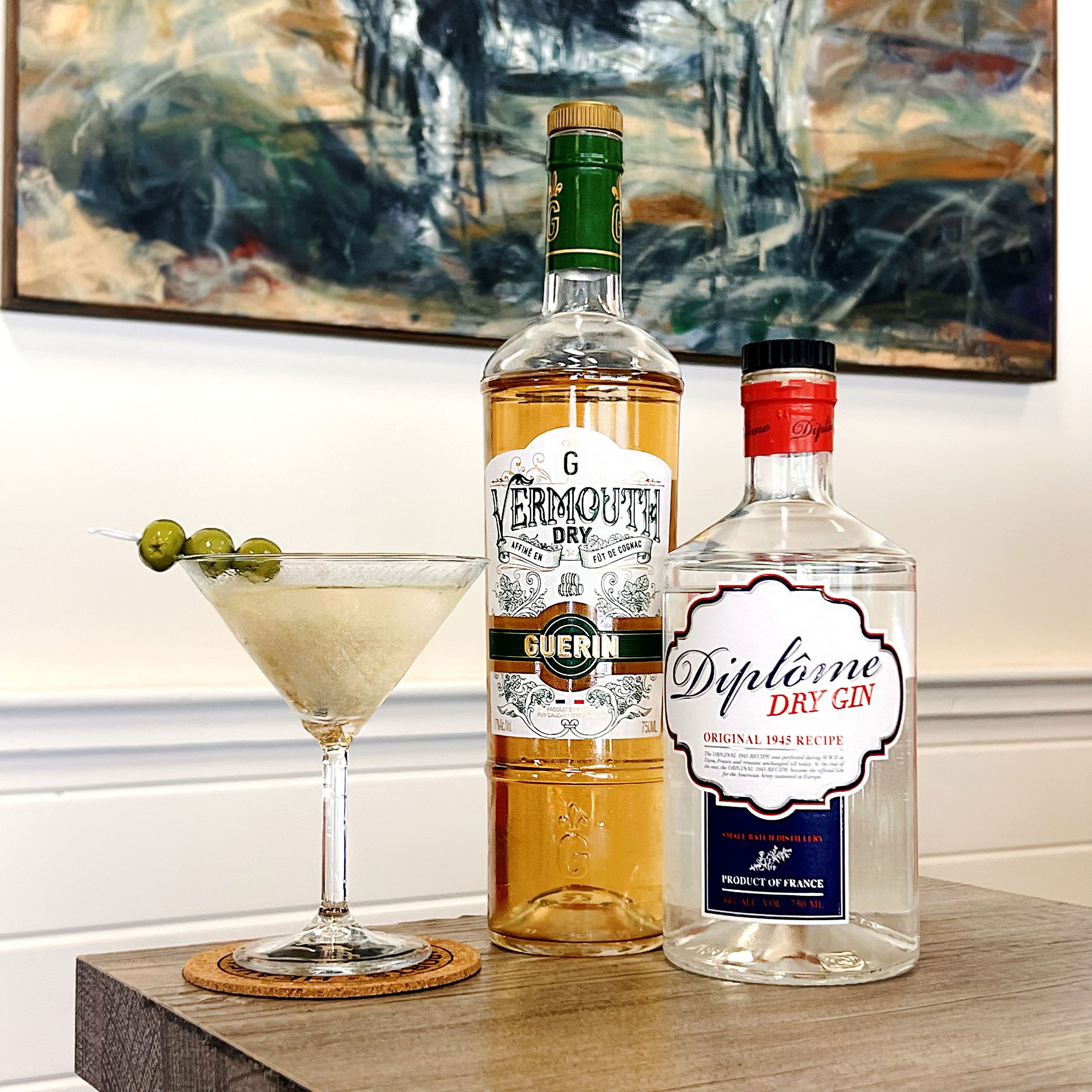 Classic Dirty Martini | Enjoy the Classic Drink with French Flair